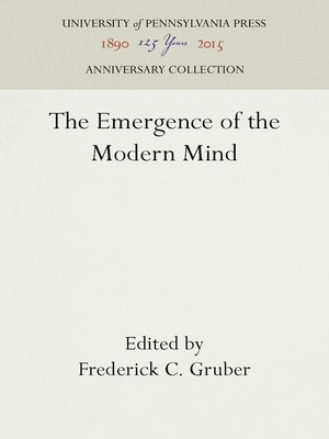 cover image of The Emergence of the Modern Mind